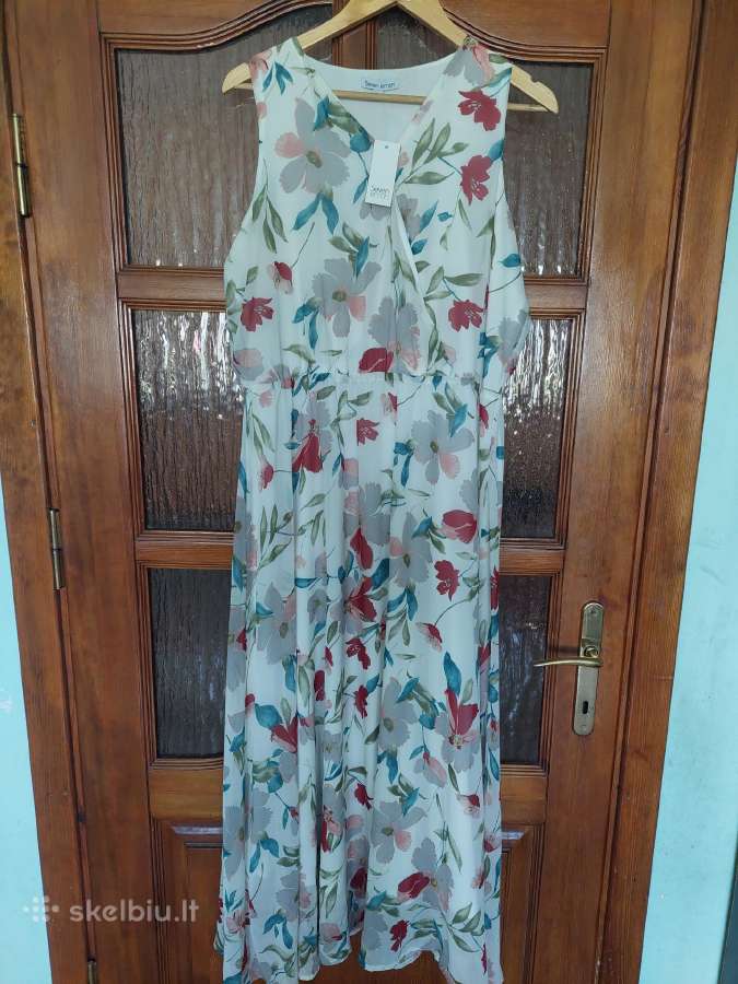 Nauja ilga vasarinė suknelė XL - nuotraukos Nr. 2