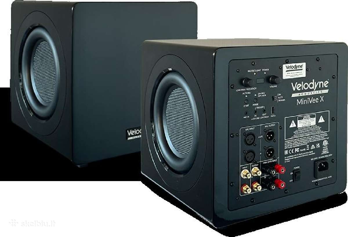 Velodyne Minivee X subwoofer 600w Xlr zemu dazniu