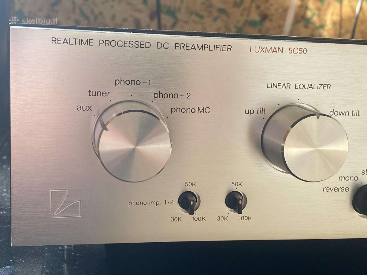 Luxman 5c50 + Type 8020 - nuotraukos Nr. 2