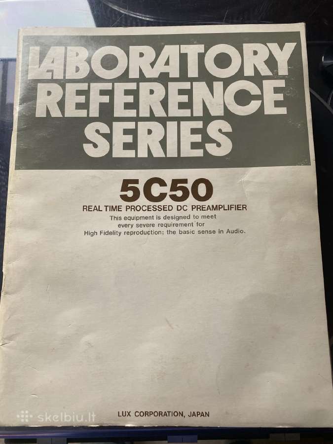 Luxman 5c50 + Type 8020 - nuotraukos Nr. 5