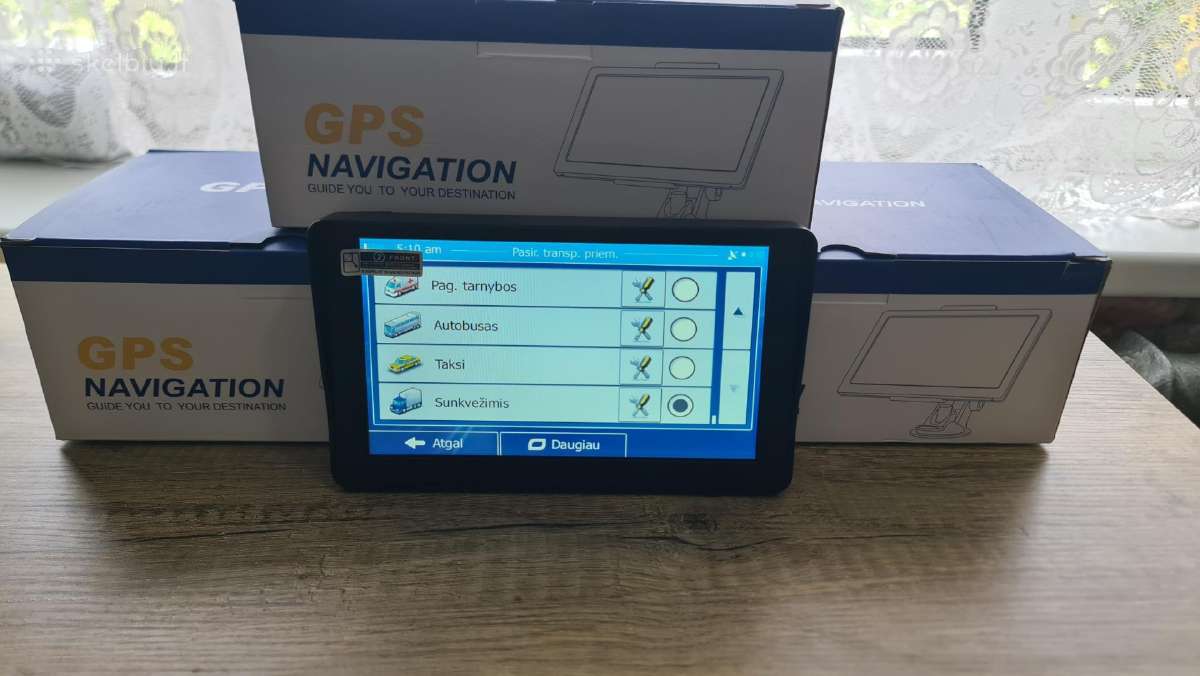 Nauja navigacija sunkvežimiui 7colių Europa 16gb - nuotraukos Nr. 10