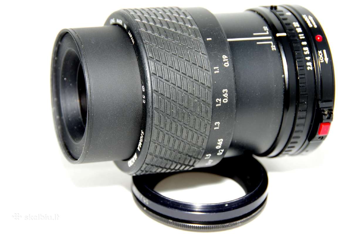 Novoflex Fd Dumplės+fd Sigma Makro 50/2,8 - nuotraukos Nr. 8