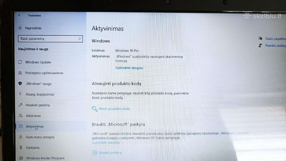 Dell vostro 10-15, 230 GB - nuotraukos Nr. 6