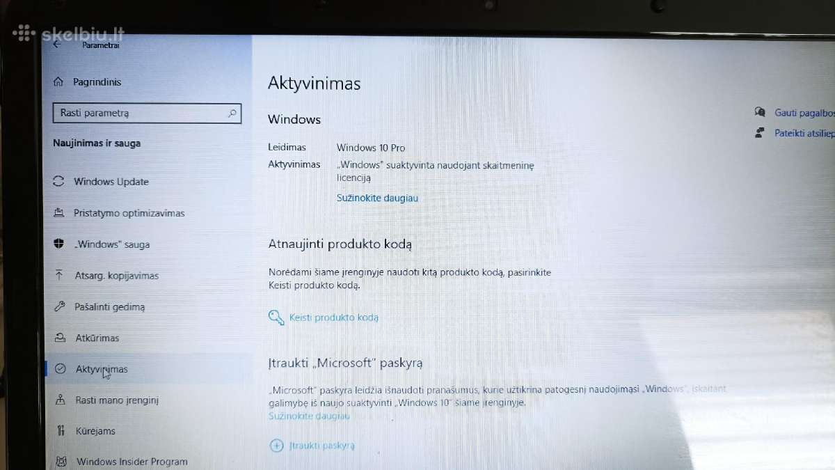 Dell vostro 10-15, 230 GB - nuotraukos Nr. 10