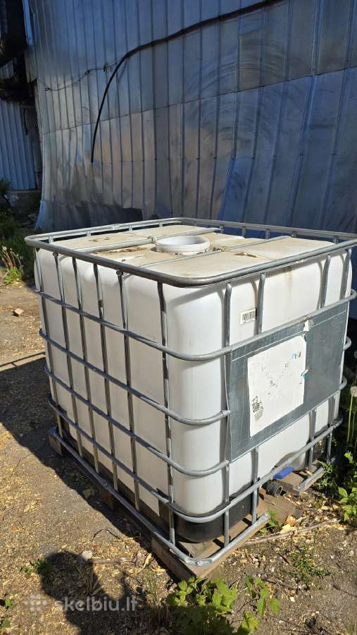 1000l Plastikinės talpos – Ibc konteineriai - nuotraukos Nr. 3