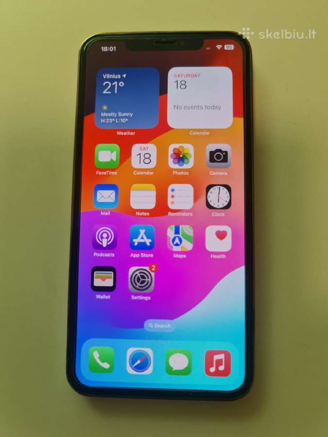 iPhone XS Max - nuotraukos Nr. 2