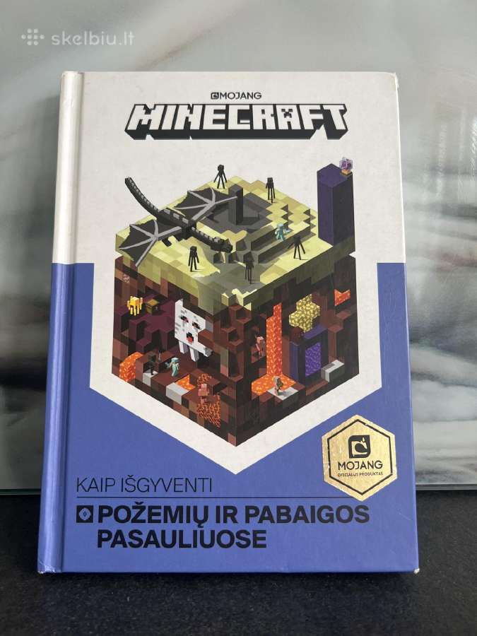 Abidvi knygos labai pamokančios žaisti Minecraft