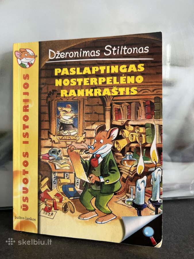 Džeronimas Stiltonas labai juokinga, įdomi, smalsi