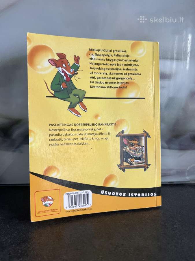 Džeronimas Stiltonas labai juokinga, įdomi, smalsi - nuotraukos Nr. 2