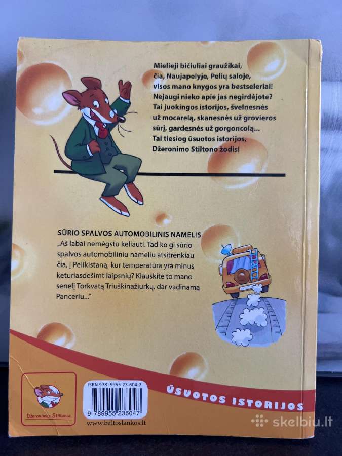 Džeronimas Stiltonas labai juokinga, įdomi, smalsi - nuotraukos Nr. 7