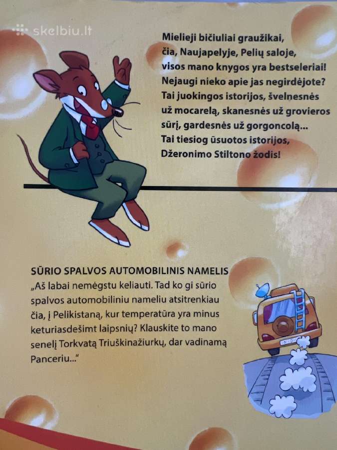 Džeronimas Stiltonas labai juokinga, įdomi, smalsi - nuotraukos Nr. 8