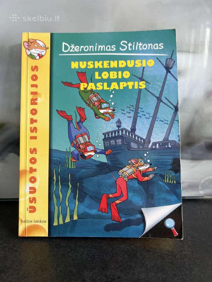 Džeronimas Stiltonas labai juokinga, įdomi, smalsi - nuotraukos Nr. 9