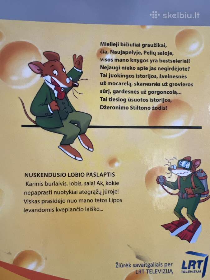 Džeronimas Stiltonas labai juokinga, įdomi, smalsi - nuotraukos Nr. 10