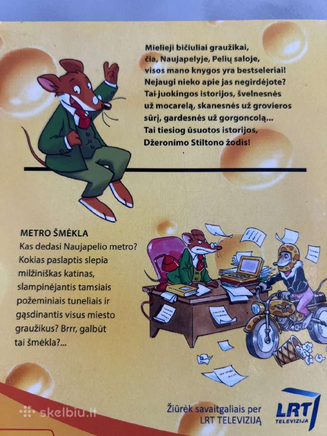 Džeronimas Stiltonas labai juokinga, įdomi, smalsi - nuotraukos Nr. 15