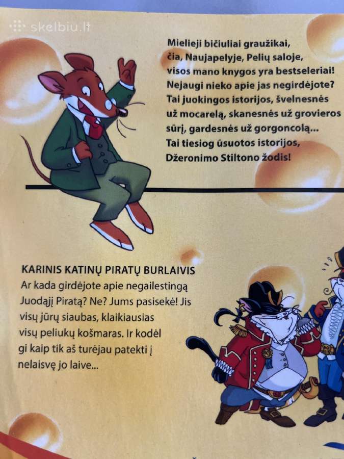 Džeronimas Stiltonas labai juokinga, įdomi, smalsi - nuotraukos Nr. 22