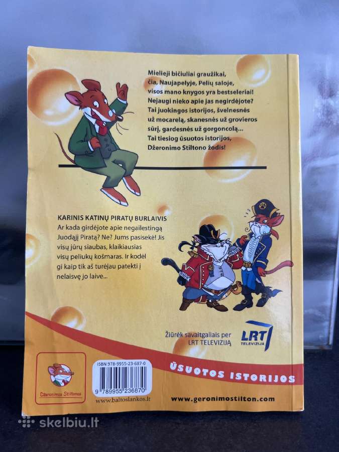 Džeronimas Stiltonas labai juokinga, įdomi, smalsi - nuotraukos Nr. 23