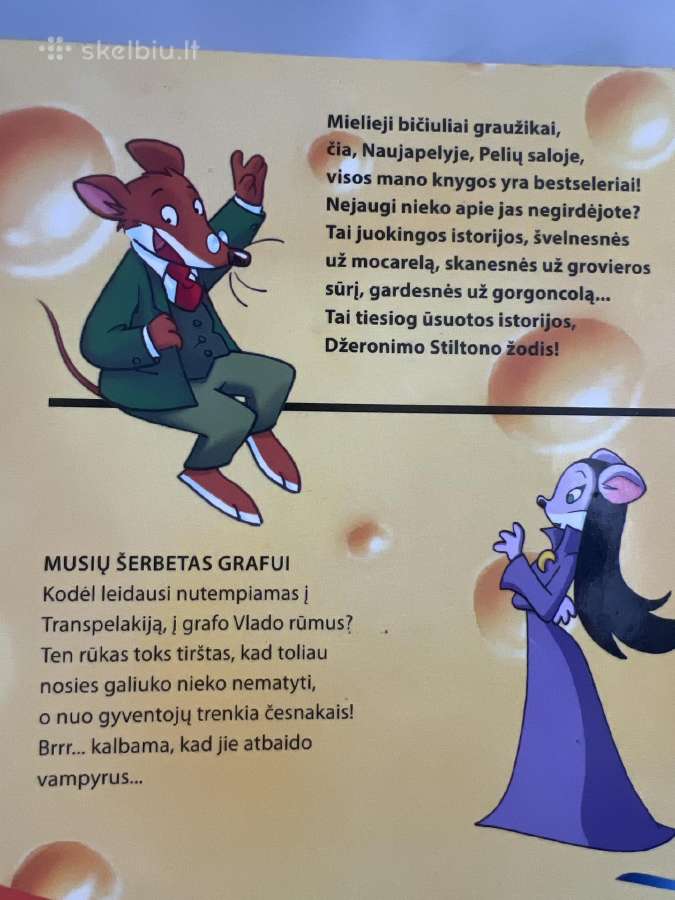 Džeronimas Stiltonas labai juokinga, įdomi, smalsi - nuotraukos Nr. 27