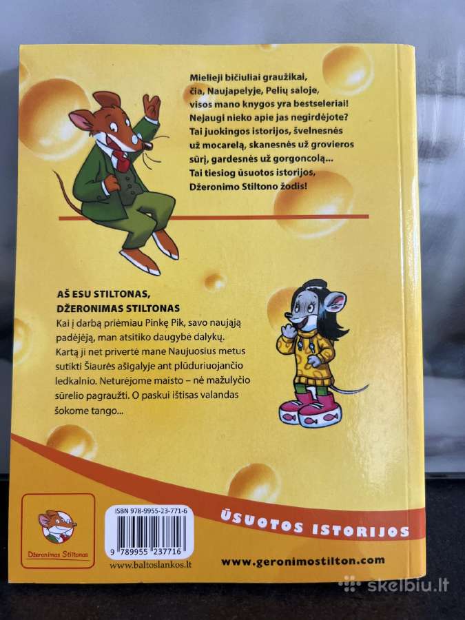 Džeronimas Stiltonas labai juokinga, įdomi, smalsi - nuotraukos Nr. 30