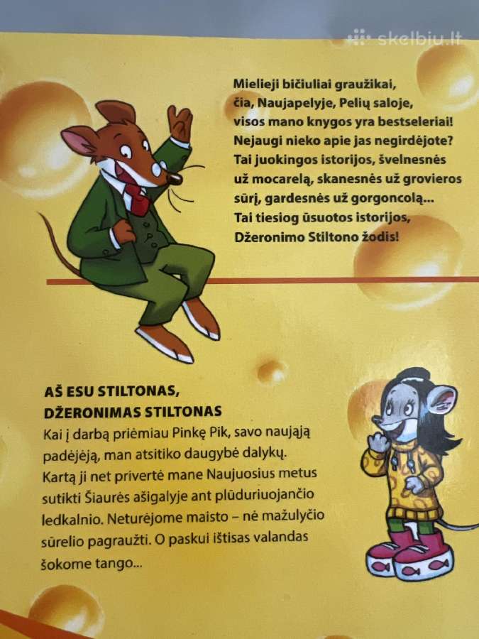 Džeronimas Stiltonas labai juokinga, įdomi, smalsi - nuotraukos Nr. 31
