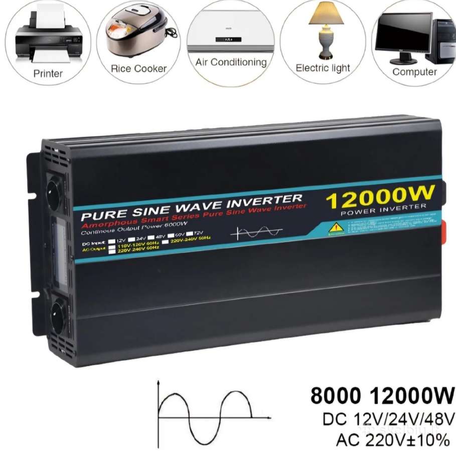 Inverteris 12 000w 24v i 220v