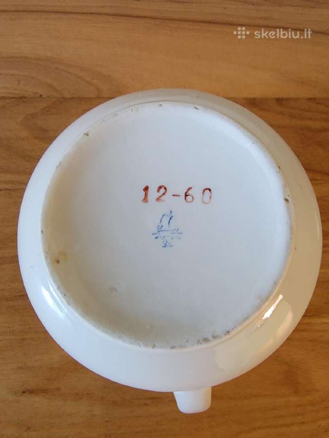 1967 m. Progres g-klos porcelianinis arbatinukas - nuotraukos Nr. 5