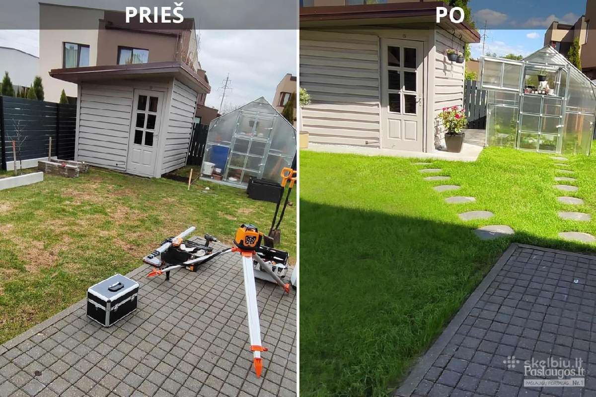 Vejos įrengimas, laistymo sistemos, apželdinimas - nuotraukos Nr. 20