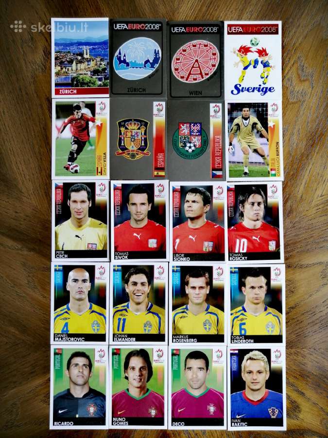 Euro 2008 oficialūs Panini kolekciniai lipdukai
