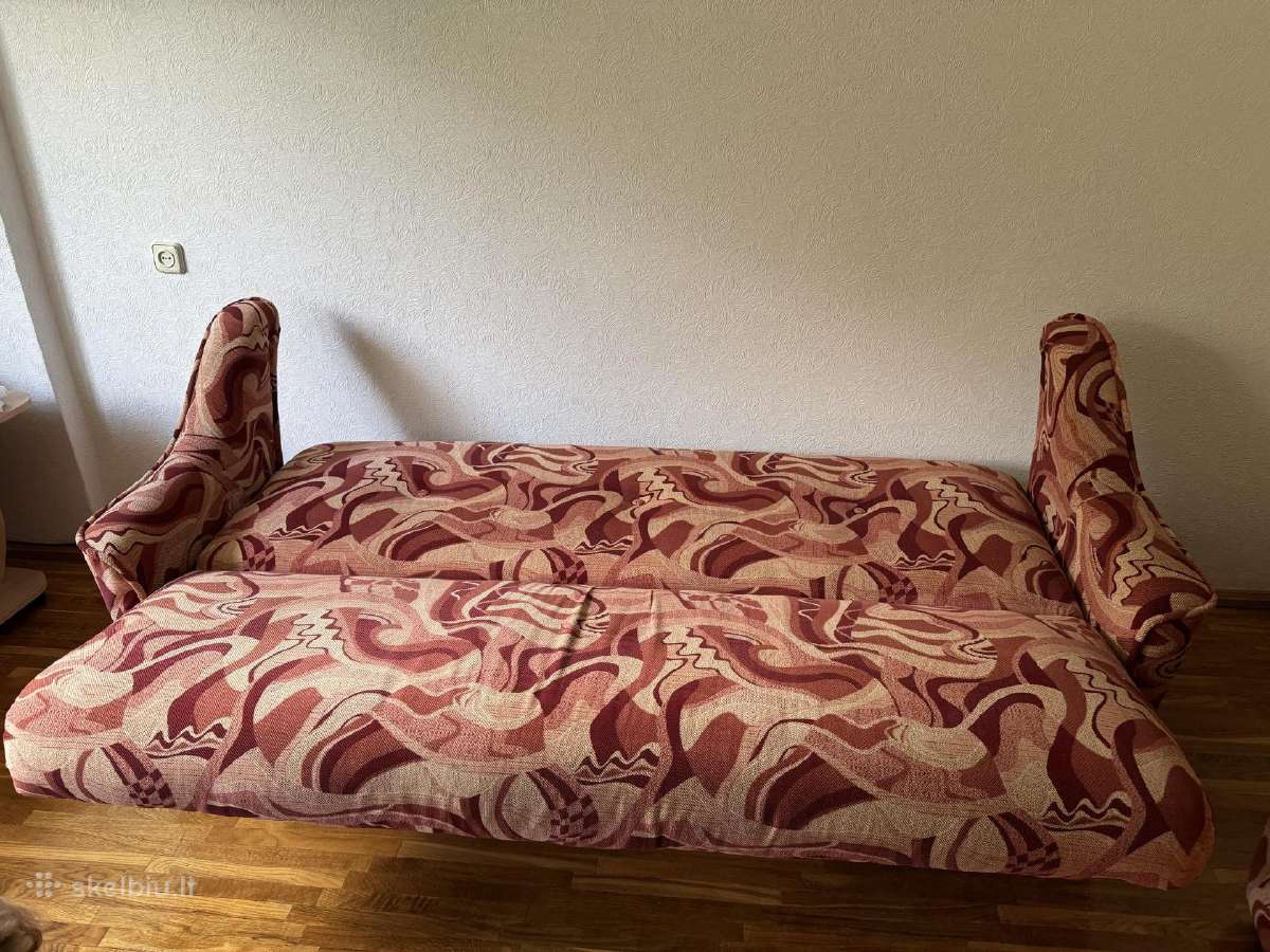 Minkštų baldų komplektas (sofa ir 2 foteliai) - nuotraukos Nr. 5