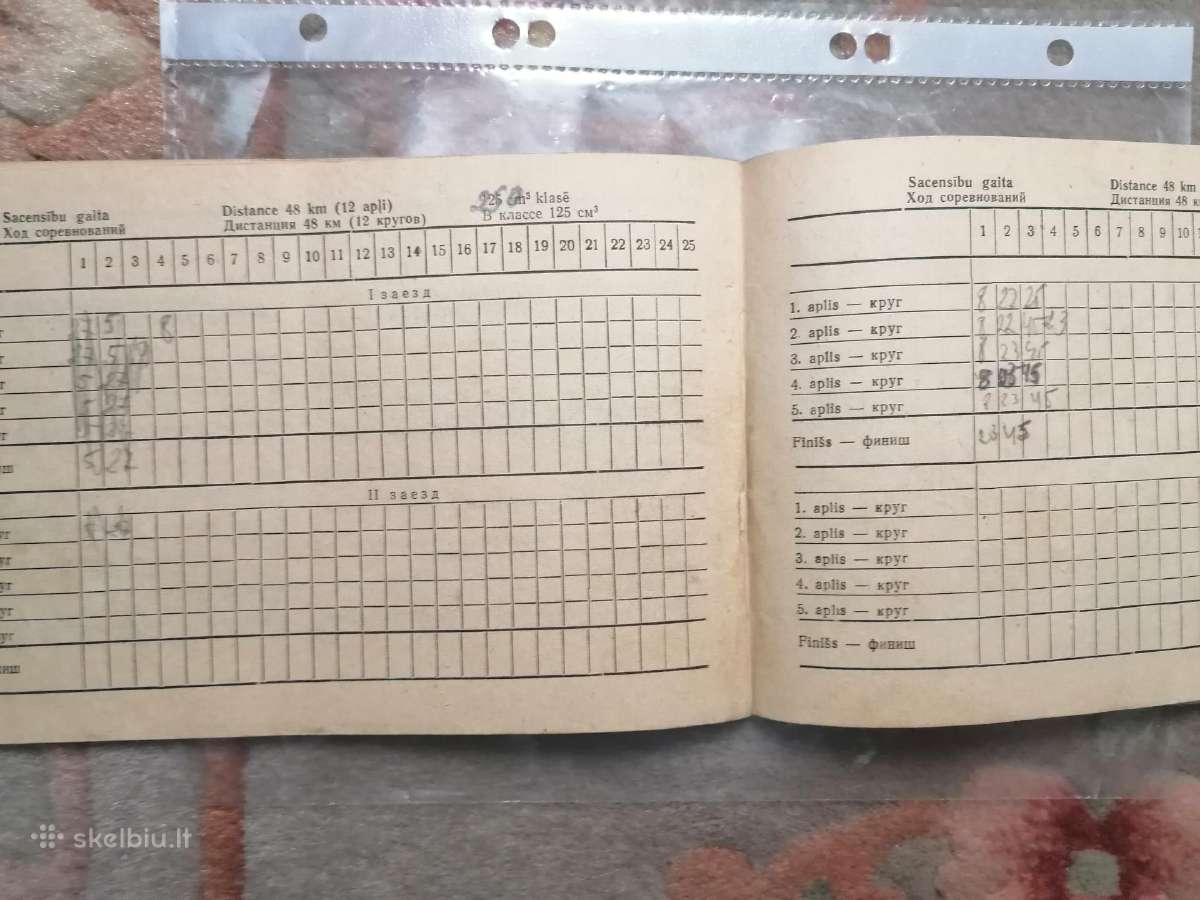 1962 Rigos tarptautinio moto kroso programa - nuotraukos Nr. 3