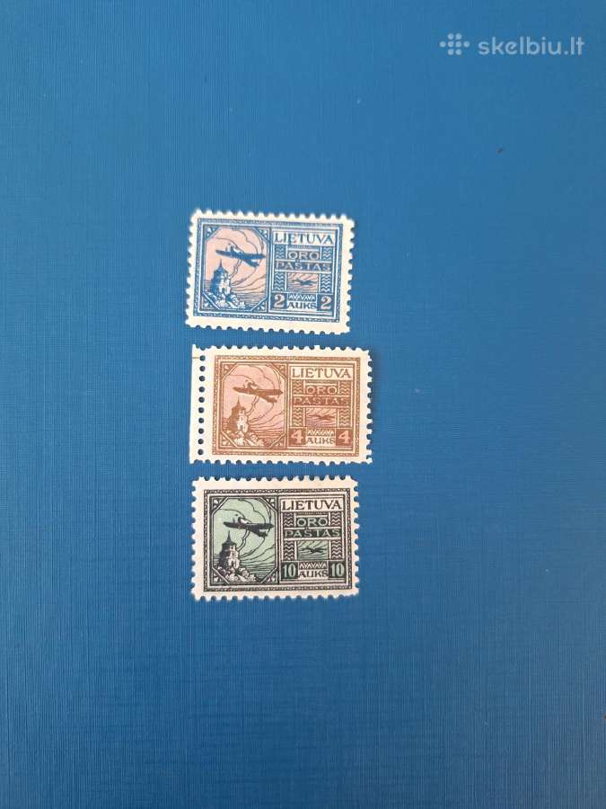 Lietuva 1922 m. Oro pastas, svarus*