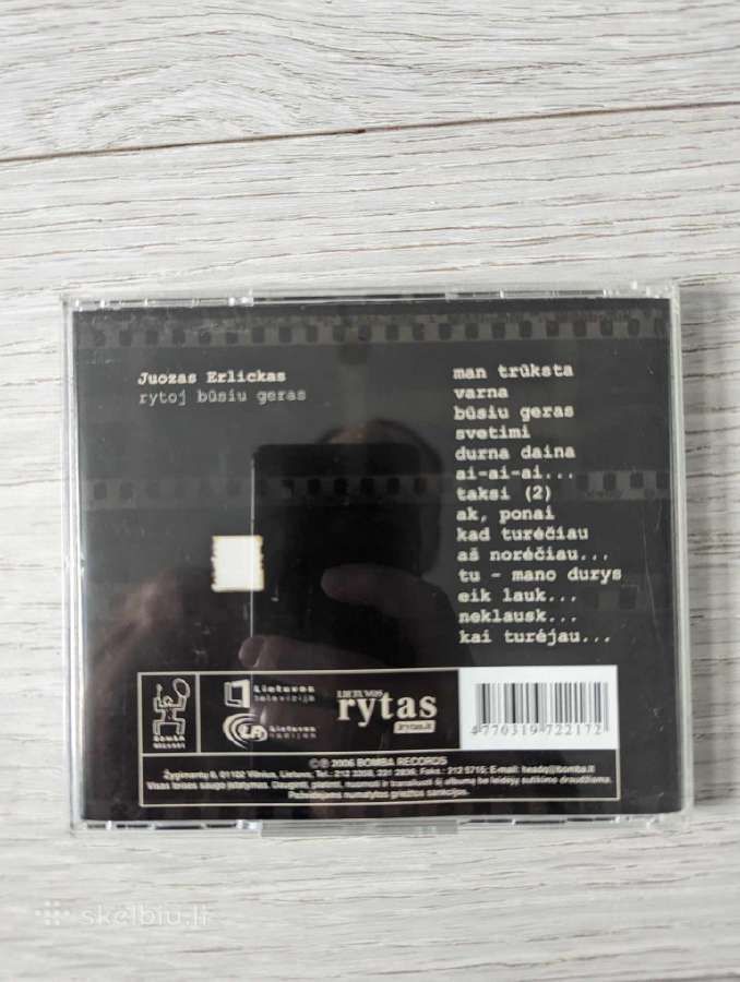 CD Juozas Erlickas - Rytoj Būsiu Geras - nuotraukos Nr. 3