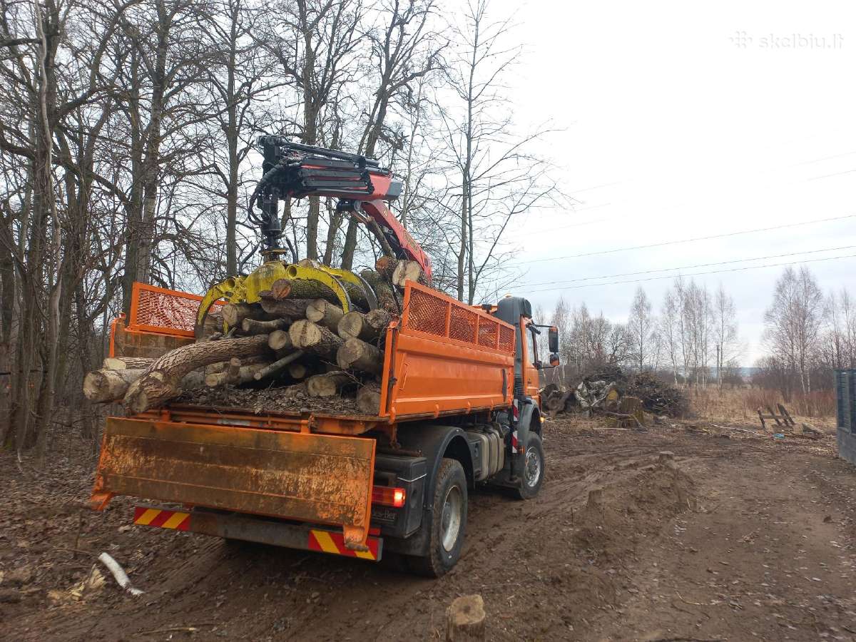Savivartis su Kaušu,euro 5 ,4x4 ilga strėle 10m - nuotraukos Nr. 7
