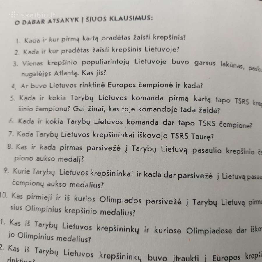 Vintažinė knyga "Žaidžiame krepšinį" - nuotraukos Nr. 14