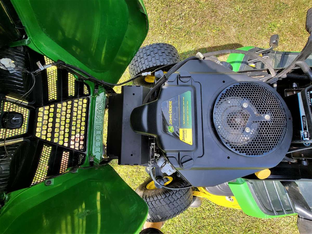Sodo Traktoriukas John Deere X300r - nuotraukos Nr. 24