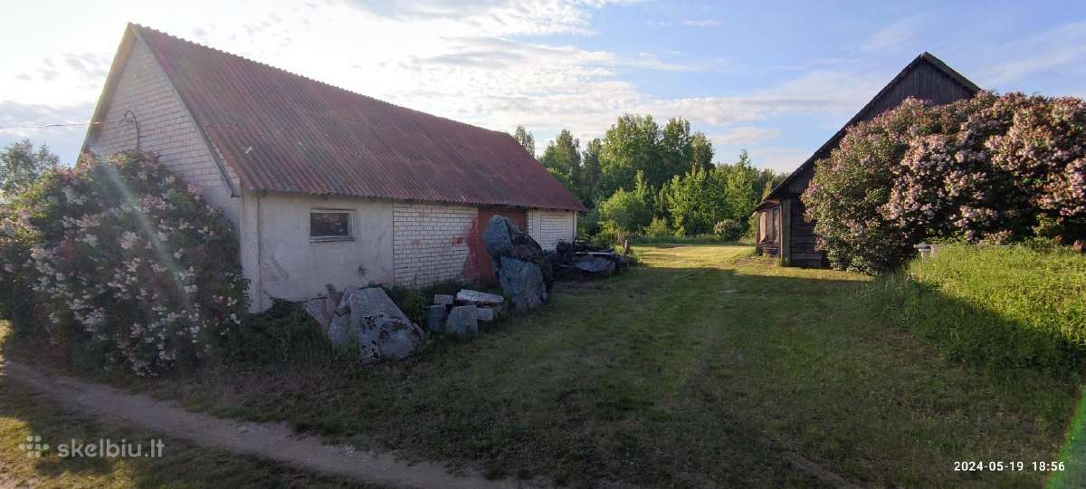 Namų valdos sklypas su ūkiniu blokiniu pastatu - nuotraukos Nr. 4