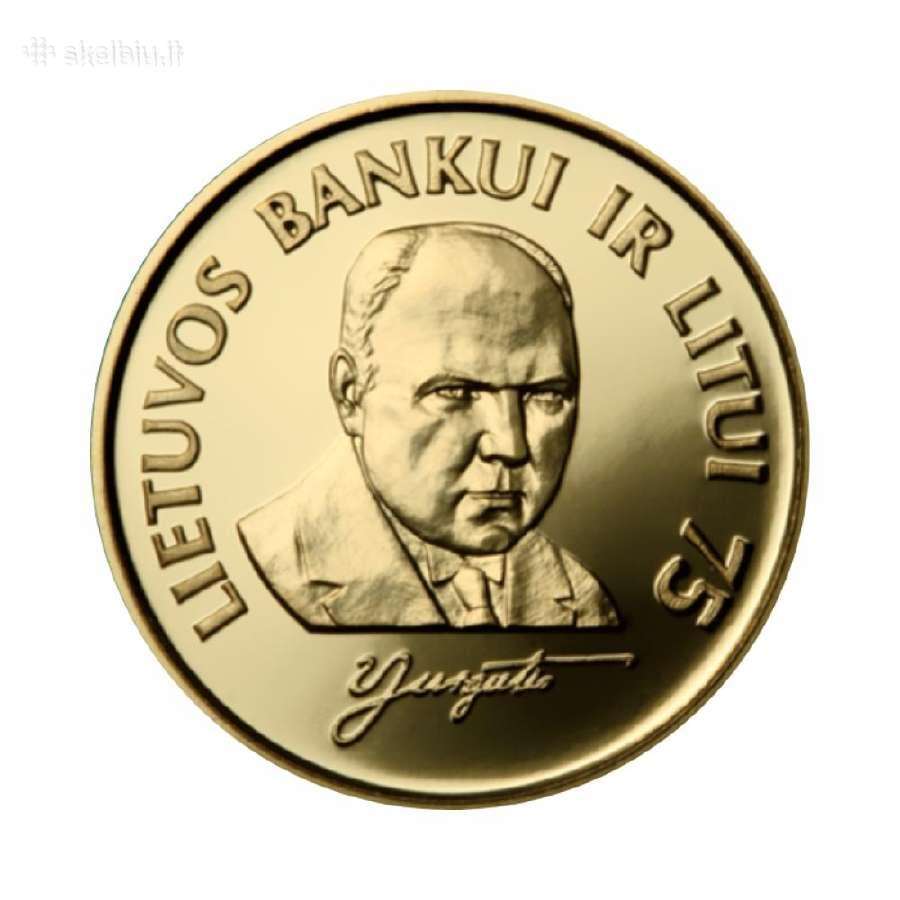 Au Jurgutis Lietuvos banko 75 -ečiui