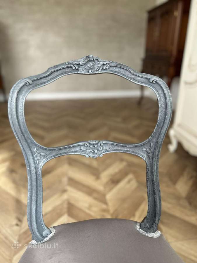 Restauruotos kėdutės, 2 vnt - nuotraukos Nr. 6