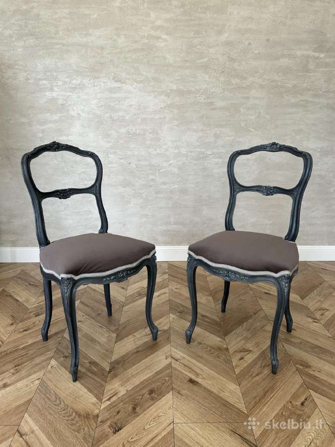 Restauruotos kėdutės, 2 vnt - nuotraukos Nr. 8