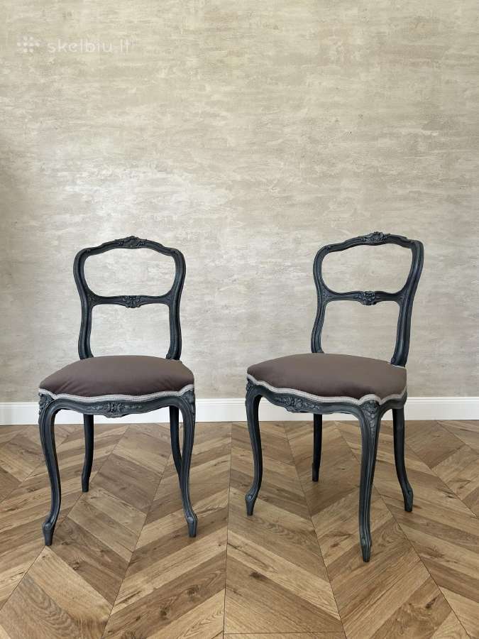 Restauruotos kėdutės, 2 vnt - nuotraukos Nr. 10