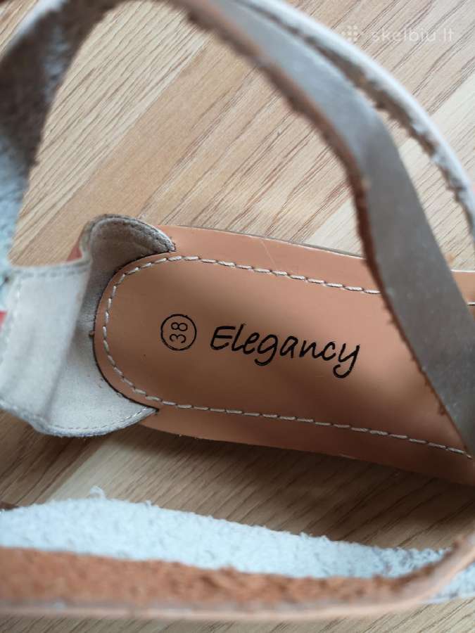 Elegancy koralų spalvos basutės - nuotraukos Nr. 7
