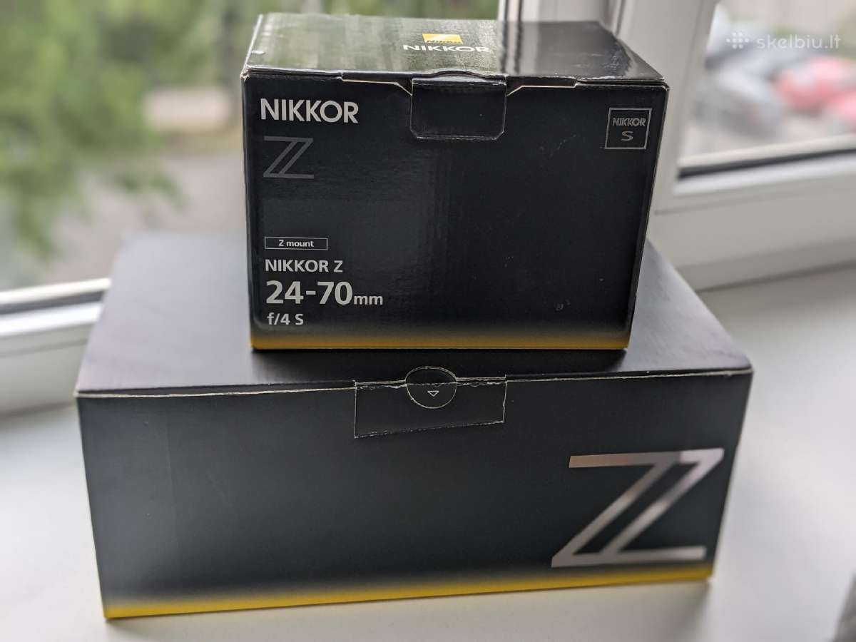 Nikon Z sistemos dėžės