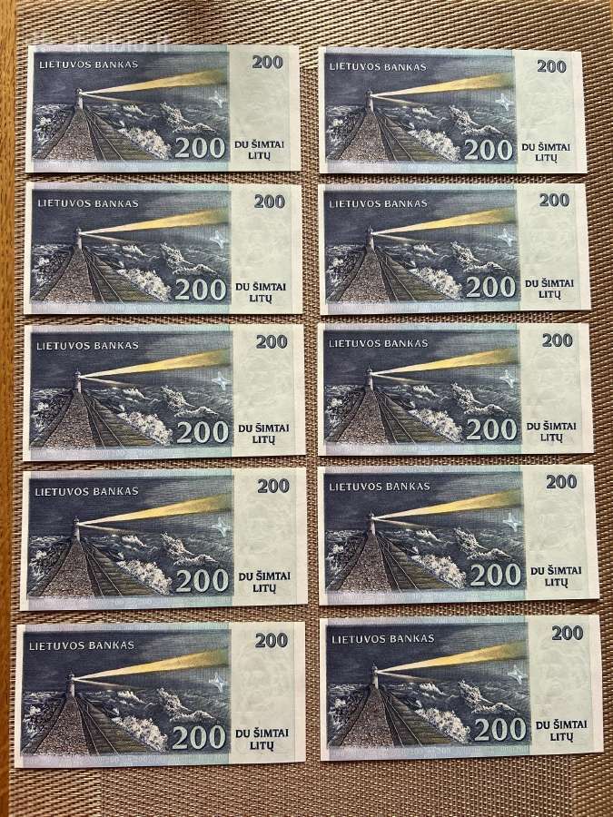 Parduodami 200 Lt - 10 vnt = 2000lt - nuotraukos Nr. 2