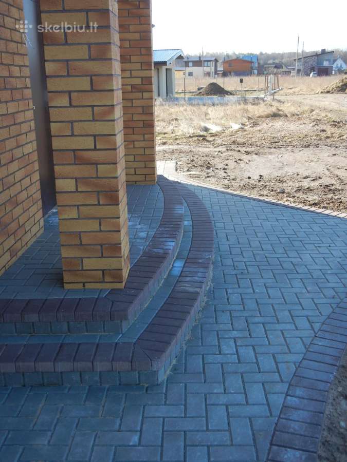 Trinkelių klojimas. Laistymo sistemos. Vejos. - nuotraukos Nr. 3