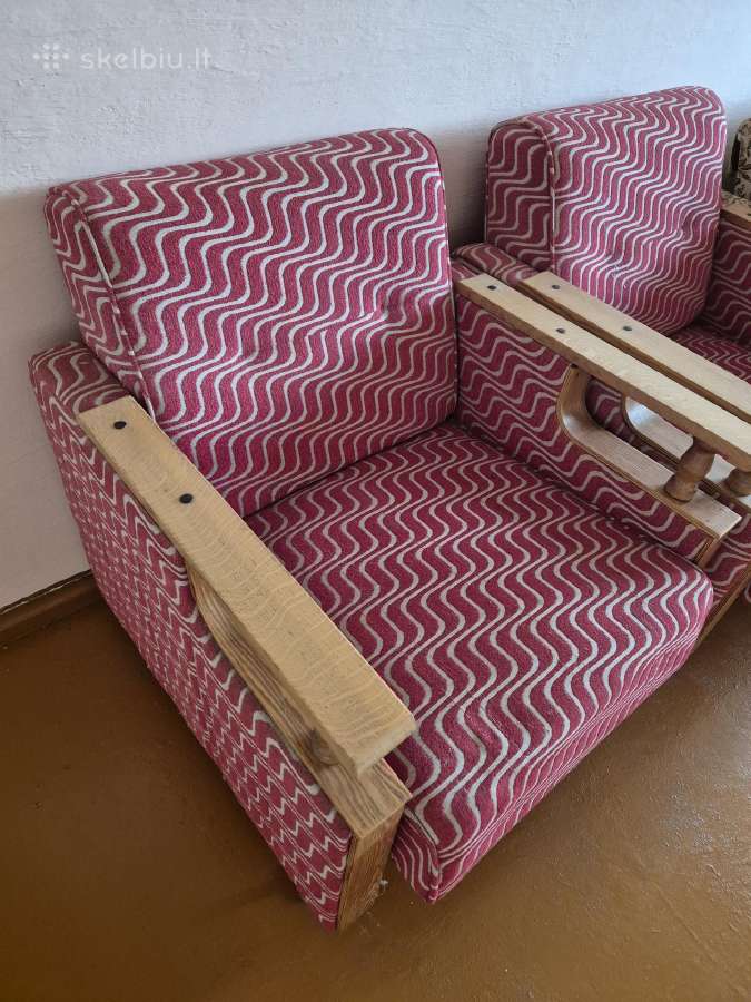 Svetainės baldai, sekcijos, staliukai - nuotraukos Nr. 4
