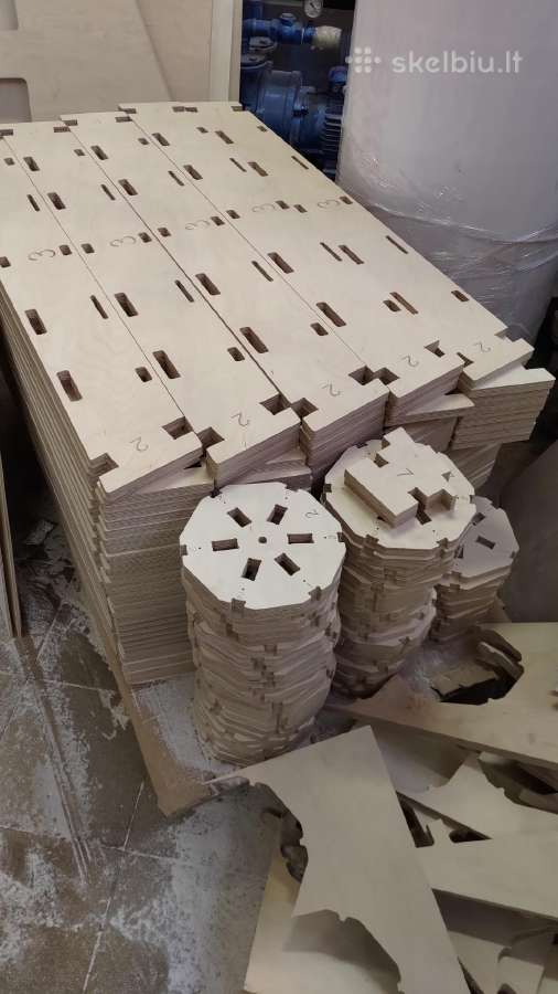 CNC frezavimas klaipeda (medienos, plastiko) - nuotraukos Nr. 11