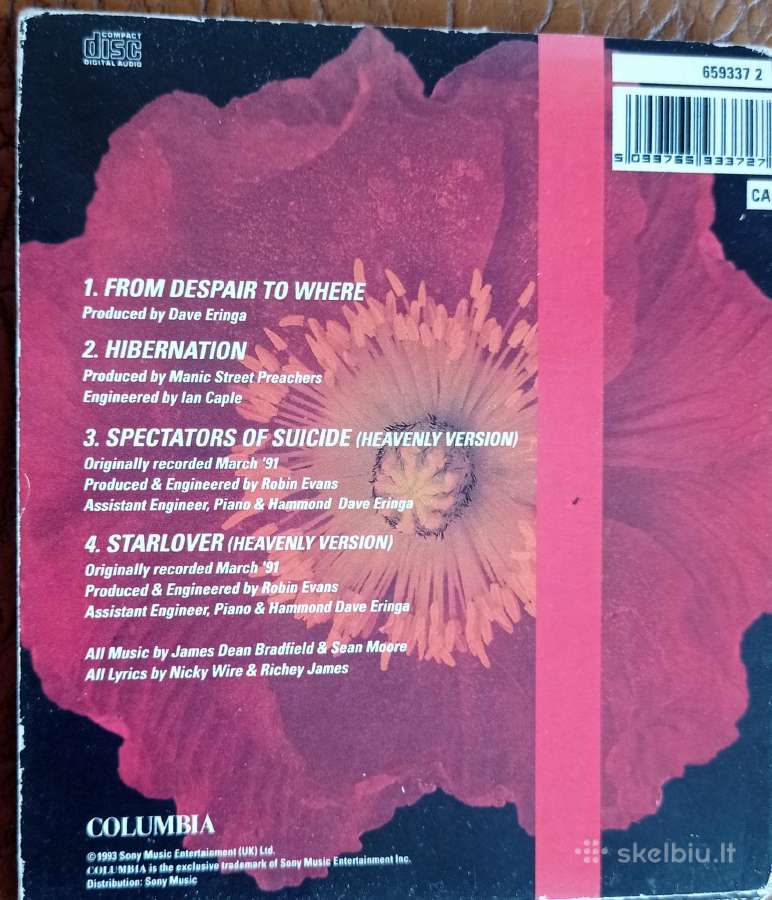 Manic Street Preachers - From Despair To Where - nuotraukos Nr. 2