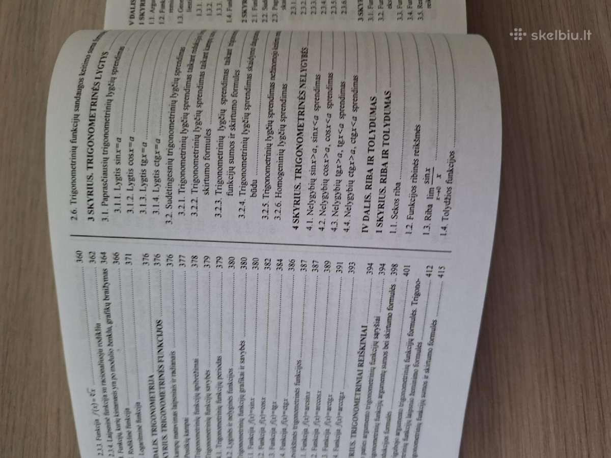 Mokyklinės matematikos žinynas. - nuotraukos Nr. 5