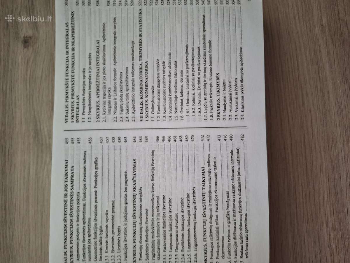 Mokyklinės matematikos žinynas. - nuotraukos Nr. 6