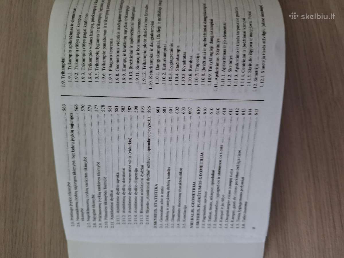 Mokyklinės matematikos žinynas. - nuotraukos Nr. 7