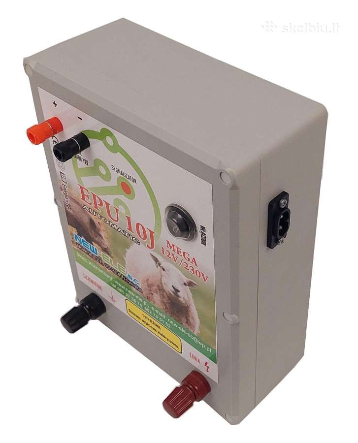 Elektrinis piemuo Epu 10j Mega 12v/230v Automatic - nuotraukos Nr. 3